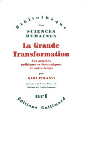 The Great Transformation: The Political and Economic Origins of Our Time by Karl Polanyi book cover