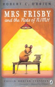 Mrs. Frisby and the Rats of Nimh by Robert C. O'Brien book cover