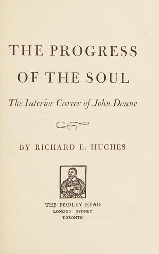 The Progress of the Soul by Richard Edward Hughes book cover