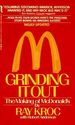 Grinding It Out: The Making of McDonald's by Ray Kroc book cover