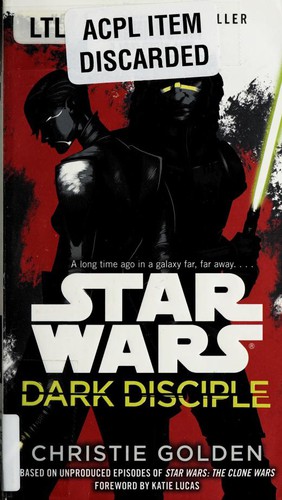Dark Disciple by Christina Golden book cover