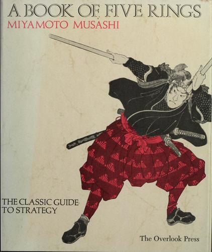 The Book of Five Rings by Miyamoto Musashi book cover