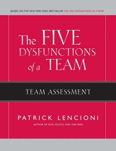 The Five Dysfunctions of a Team by Patrick Lencioni book cover