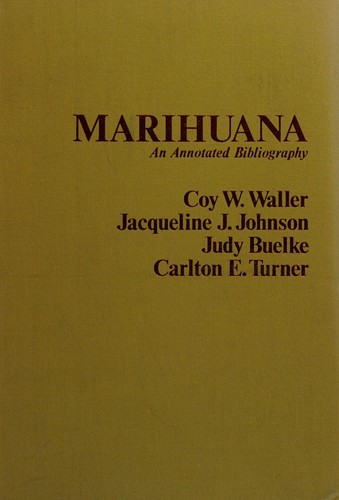 Marihuana: The Story of a Weed by Coy W. Waller book cover