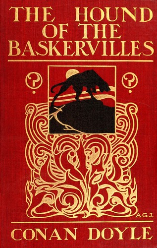 The Hound of the Baskervilles by Arthur Conan Doyle book cover