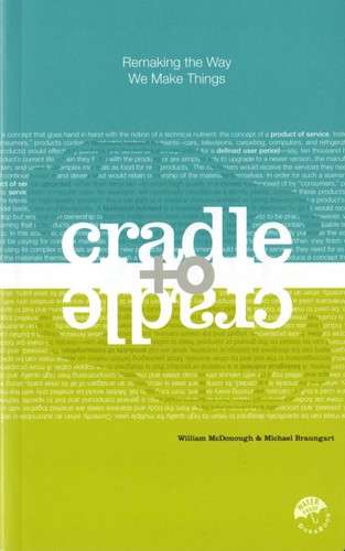 Cradle to Cradle by Michael Braungart book cover