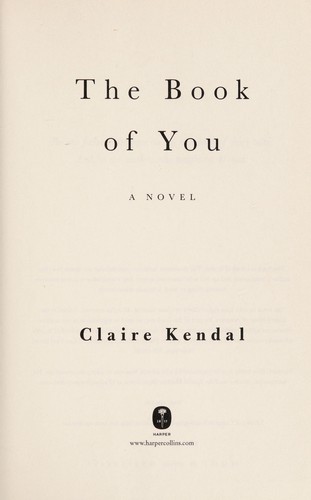 The Book of You by Claire Kendal book cover