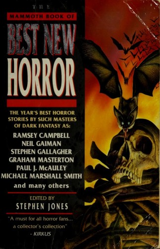 Best New Horror by Stephen Jones book cover