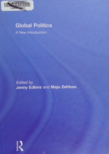Global Politics: A New Introduction by Jenny Edkins and Maja Zehfuss book cover