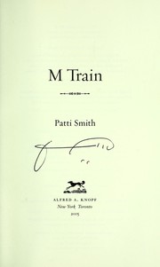 M train by Patti Smith book cover