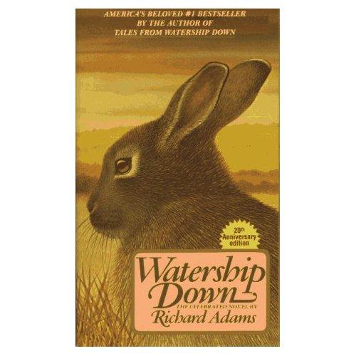 Watership Down by Richard Adams book cover