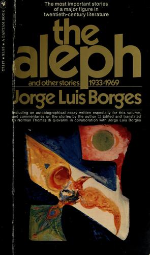 The Aleph and Other Stories by Jorge Luis Borges book cover