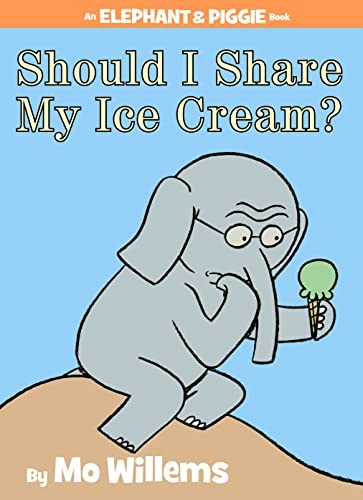 Should I Share My Ice Cream? by Mo Willems book cover