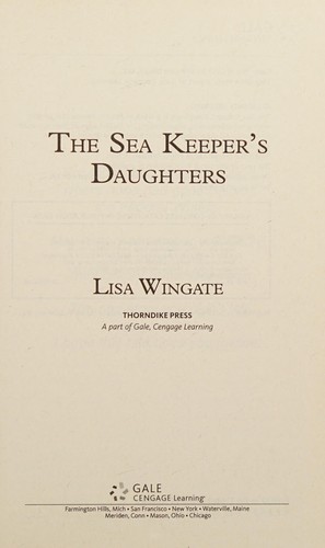 The Sea Keeper's Daughters by Lisa Wingate book cover