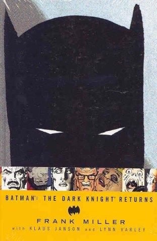 The Dark Knight Returns by Frank Miller book cover