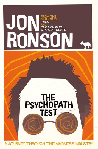 The Psychopath Test by Jon Ronson book cover
