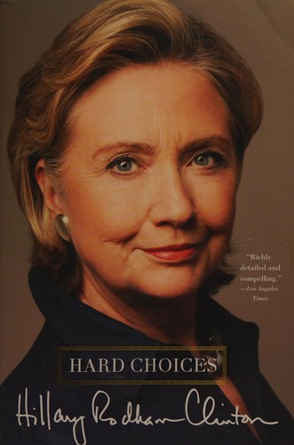 Hard Choices by Hillary Rodham Clinton book cover