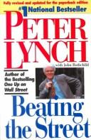 Beating the Street by Peter Lynch book cover