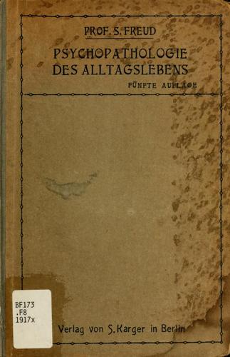 The Psychopathology of Everyday Life by Sigmund Freud book cover