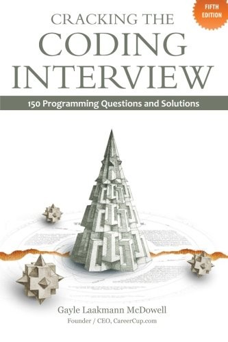 Cracking the Coding Interview by Gayle Laakmann McDowell book cover