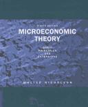 Microeconomic Theory by Walter Nicholson and Christopher Snyder book cover