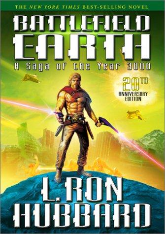 Battlefield Earth by L. Ron Hubbard book cover
