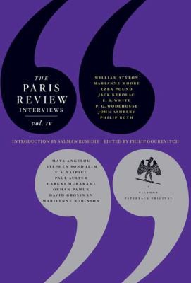 The Paris Review Interviews, IV by Salman Rushdie book cover