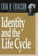 Identity: Youth and Crisis by Erik Erikson book cover