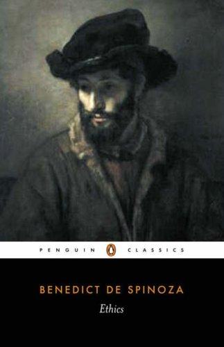 Ethics by Baruch Spinoza book cover