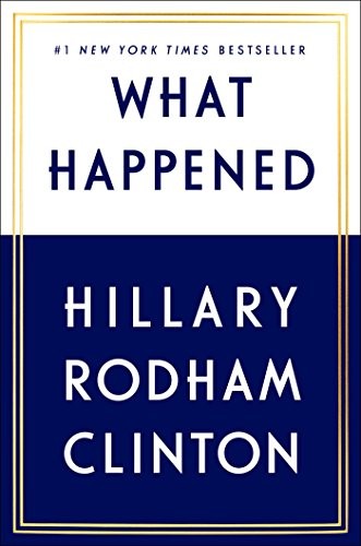 What Happened by Hillary Rodham Clinton book cover