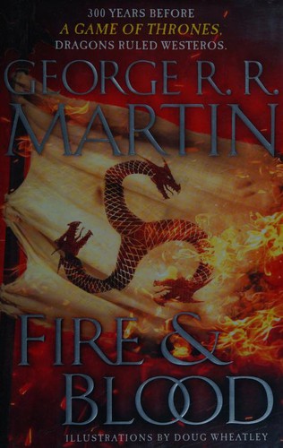 Fire & Blood by George R. R. Martin book cover