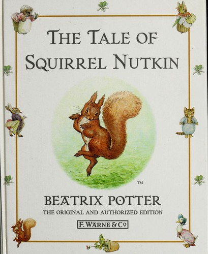 The Tale of Squirrel Nutkin by Beatrix Potter book cover