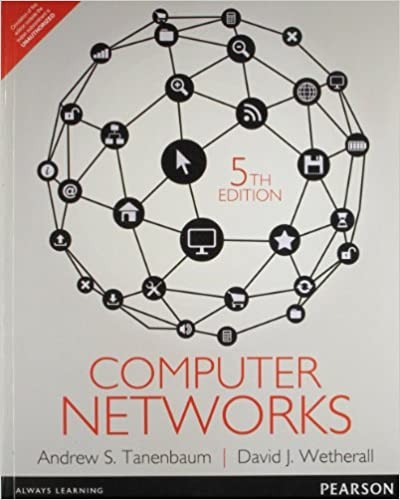 Computer Networks by Andrew S. Tanenbaum and David J. Wetherall book cover
