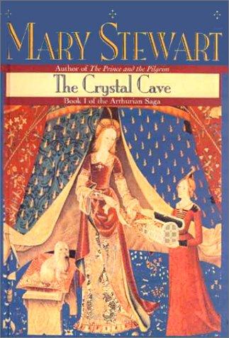 The Crystal Cave by Mary Stewart book cover