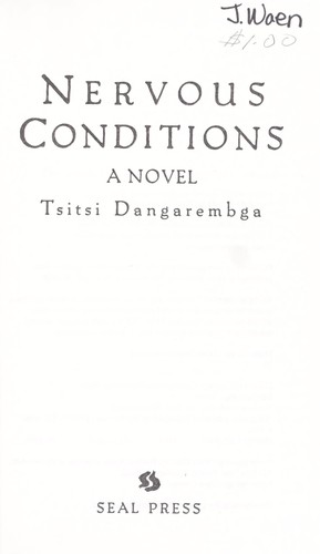 Nervous Conditions by Tsitsi Dangarembga book cover