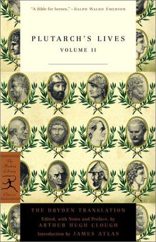 Plutarch's Lives by Plutarch book cover