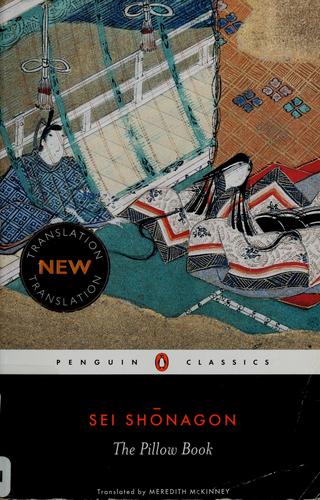 The Pillow Book by Sei Shonagon book cover