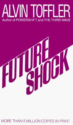 Future Shock by Alvin Toffler book cover