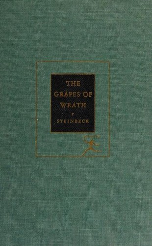 Grapes of Wrath by John Steinbeck book cover