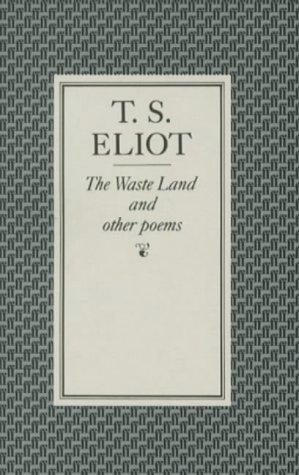 The Waste Land by T.S. Eliot book cover