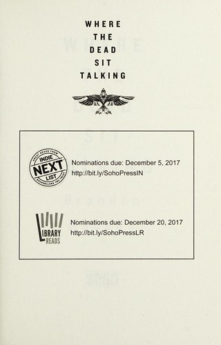 Where the Dead Sit Talking by Brandon Hobson book cover