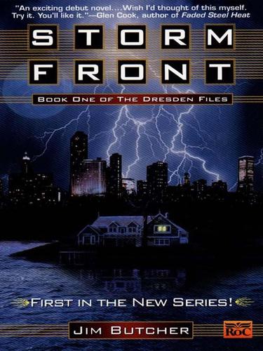 Storm Front by Jim Butcher book cover
