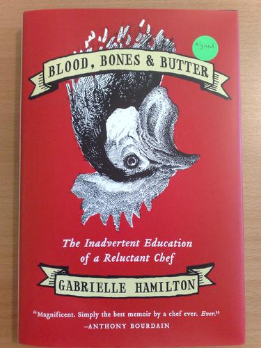 Blood, Bones & Butter by Gabrielle Hamilton book cover