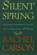 Silent Spring by Rachel Carson book cover