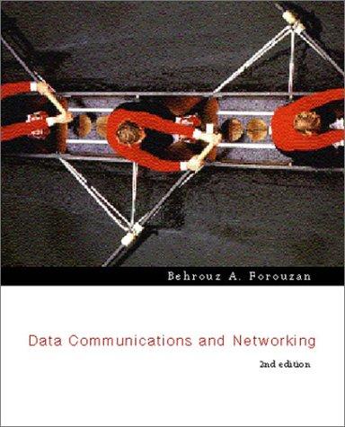 Data Communications and Networking by Behrouz A. Forouzan book cover