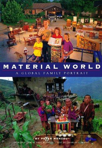 Material World: A Global Family Portrait by Peter Menzel book cover