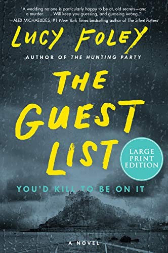 The Guest List by Lucy Foley book cover