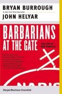 Barbarians at the Gate by Bryan Burrough and John Helyar book cover