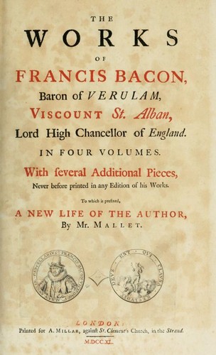 Francis Bacon: The Moral and Political Works by Francis Bacon book cover