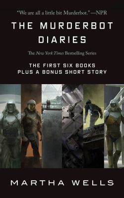 The Murderbot Diaries: All Systems Red by Martha Wells book cover